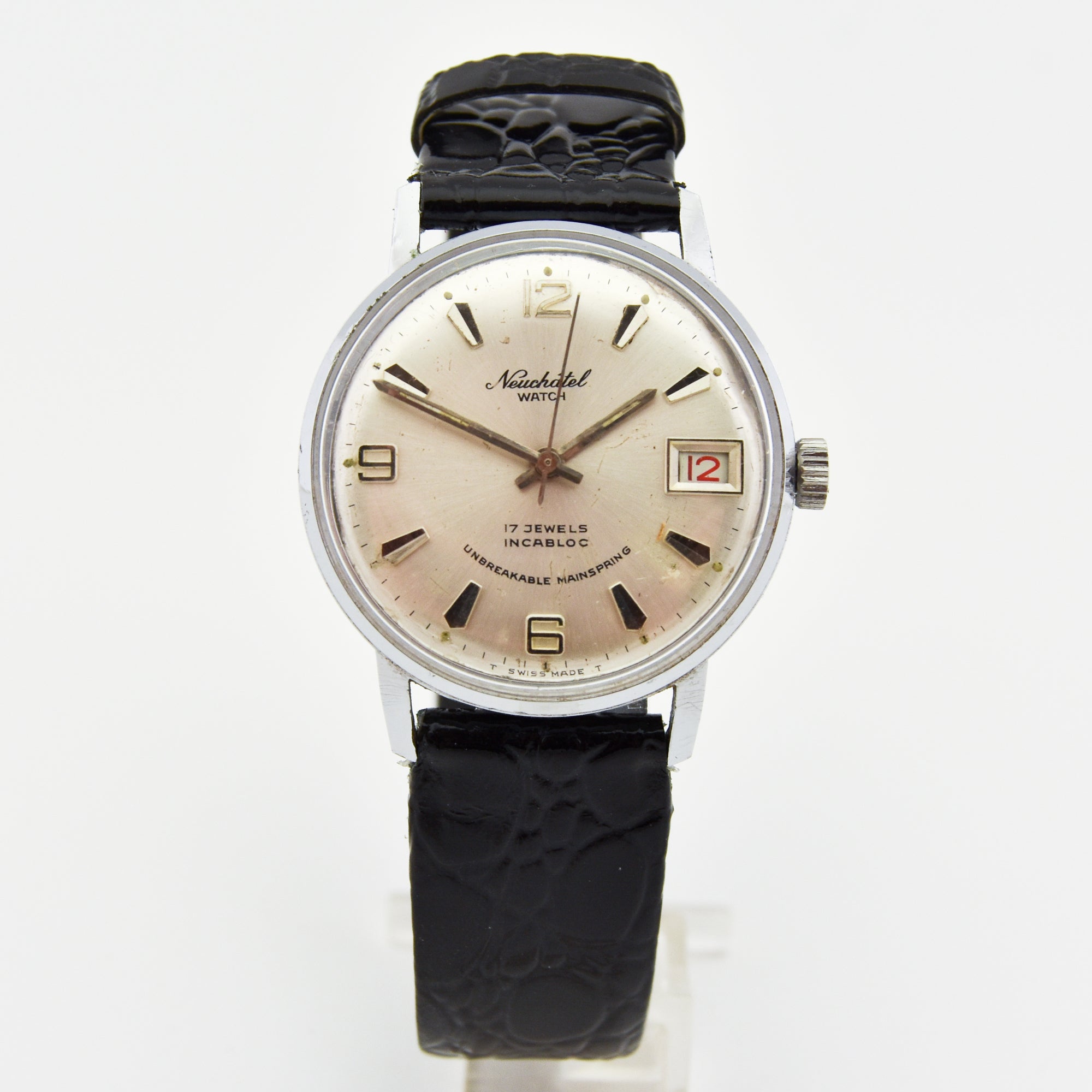 AERO Watch – NEUCHATEL CHRONOGRAPH- Mens Wrist Watch – 1940 – Project |  #463508914